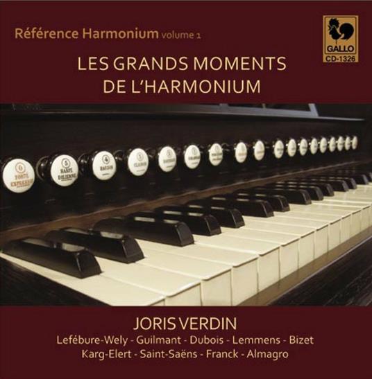 Joris Verdin: Les Grands Moments De L'Harmonium - CD Audio