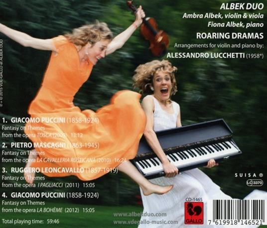 Roaring Dramas - CD Audio di Albek Duo - 2