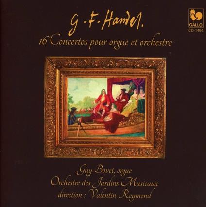 16 Concerti per Organo - CD Audio di Georg Friedrich Händel