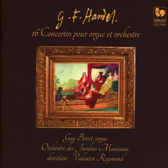 16 Concerti per Organo - CD Audio di Georg Friedrich Händel
