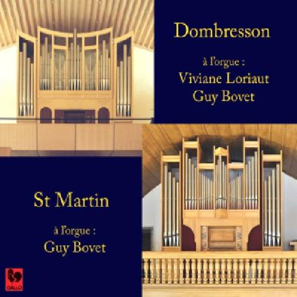 Guy Bonnet / Vivianne Loriaut: Orgues De Dombresson Et St. Martin (2 Cd) - CD Audio