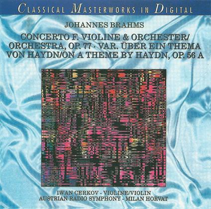 Concerti per violino e orchestra - CD Audio di Johannes Brahms