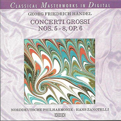 Concerti Grossi N. 5 - 8 - CD Audio di Georg Friedrich Händel