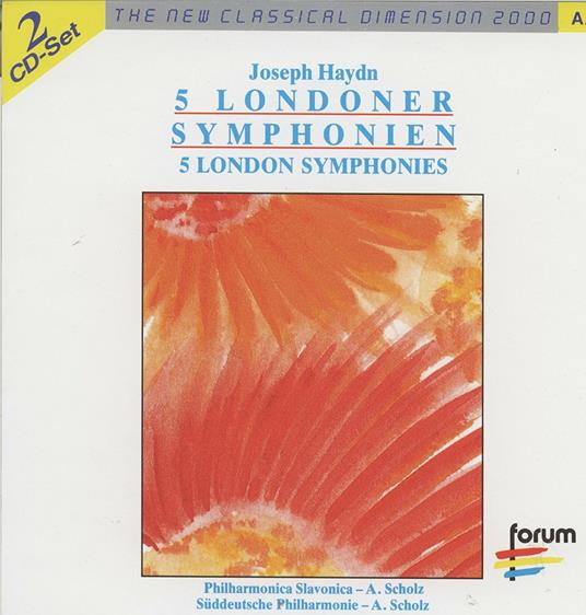 5 Londoner Symphonien - CD Audio di Franz Joseph Haydn