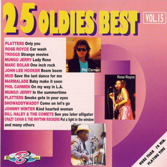 25 Oldies Best Volume15 - CD Audio