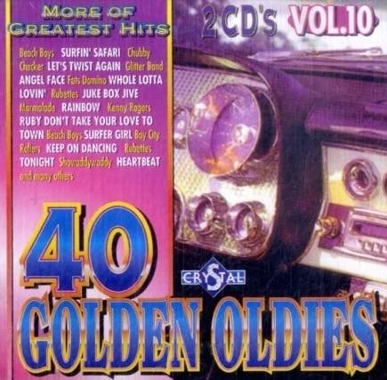 40 Golden Oldies Crystal vol.10 - CD Audio