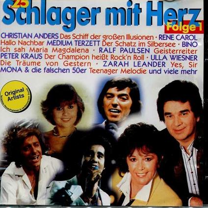 25 Schlager Mit Herz Folge 1 - CD Audio