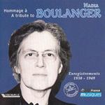 Hommage a Nadia Boulanger