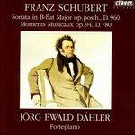Sonata per pianoforte D960 - Momenti musicali - CD Audio di Franz Schubert