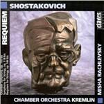 Requiem per archi - Sinfonia per archi - CD Audio di Dmitri Shostakovich,Orchestra da camera del Cremlino,Misha Rachlevsky