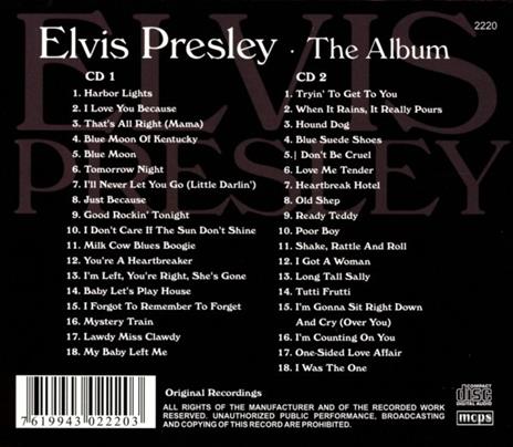 Album - CD Audio di Elvis Presley - 2