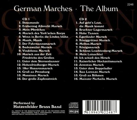 German Marches - CD Audio - 2