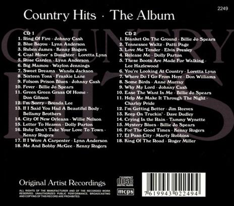 Country Hits - CD Audio - 2