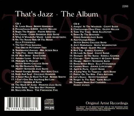 That's Jazz - CD Audio - 2