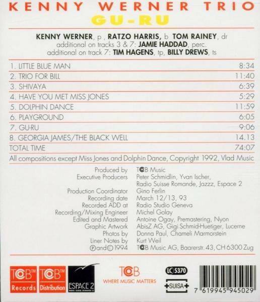 Gu-Ru - CD Audio di Kenny Werner - 2