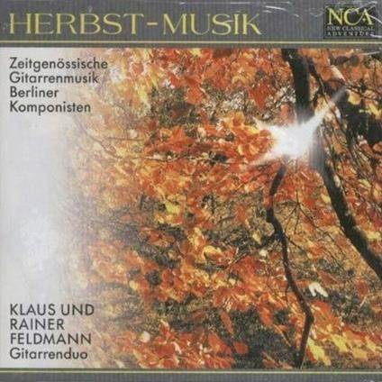 Herbst-Musik - CD Audio di Klaus Feldmann,Rainer Feldmann