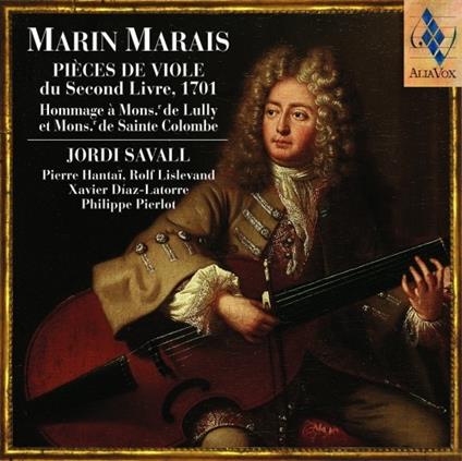 Pezzi per viola dal Secondo Libro, 1701 - CD Audio di Marin Marais,Jordi Savall