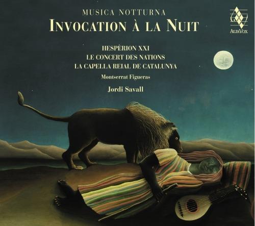 Musica Notturna. Invocation à la Nuit - CD Audio di Jordi Savall,Montserrat Figueras,Le Concert des Nations,Hespèrion XXI,Capella Reial de Catalunya