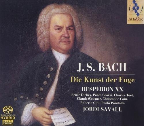 L'arte della fuga (Die Kunst der Fugue) - SuperAudio CD ibrido di Johann Sebastian Bach,Jordi Savall,Hespèrion XX