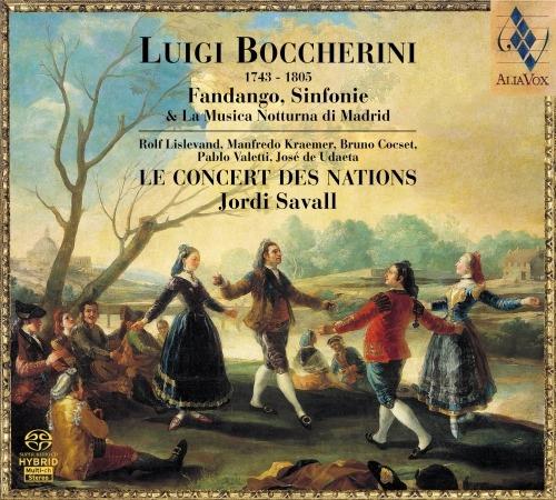 Fandango - Sinfonie - La musica notturna di Madrid - SuperAudio CD ibrido di Luigi Boccherini,Jordi Savall,Le Concert des Nations