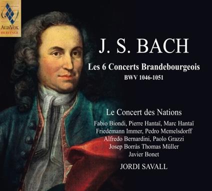 Concerti brandeburghesi - SuperAudio CD ibrido di Johann Sebastian Bach,Jordi Savall,Le Concert des Nations