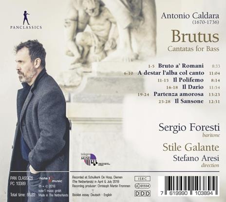 Brutus - CD Audio di Antonio Caldara - 2