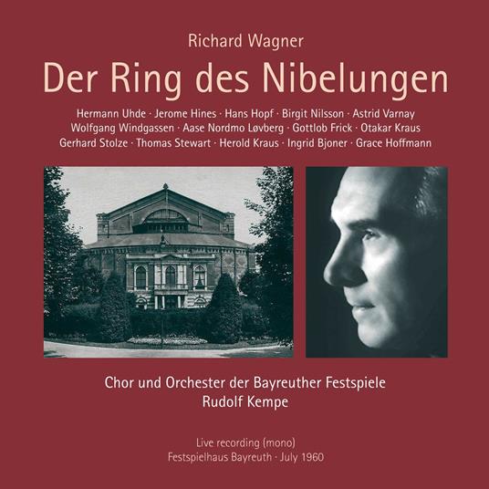 Der Ring Des Nibelungen - CD Audio di Richard Wagner,Rudolf Kempe,Bayreuth Festival Orchestra