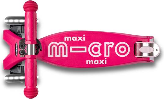 MICRO - Monopattino Maxi Deluxe LED Rosa - 44636