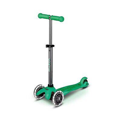 Monopattino Bambino Mini Micro Deluxe Glow LED Verde