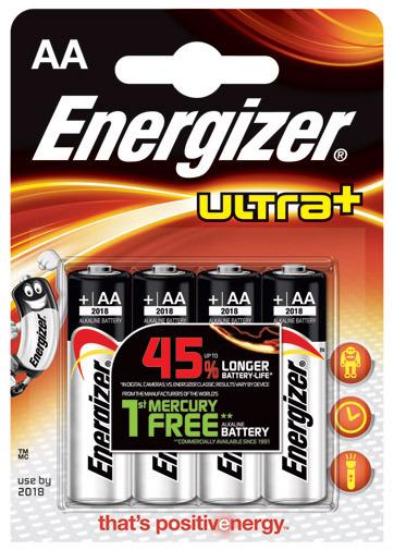 Pile Stilo Alcaline Energizer Ultra+