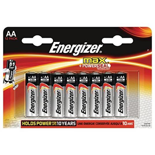Energizer E300112600 Max 12 Batterie Alcaline Stilo Aa - 2