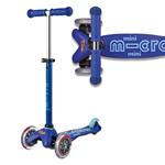 Scooter a tre ruote Micro Mini Deluxe Kids Blu