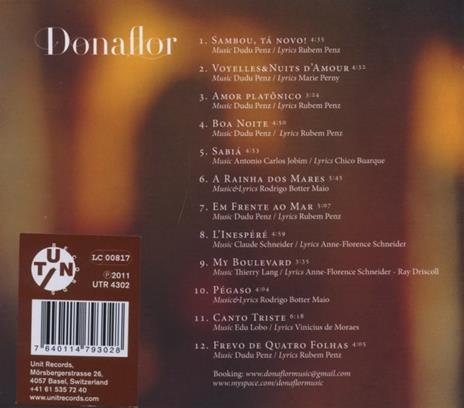 Donaflor - CD Audio di Anne-Florence Schneide - 2