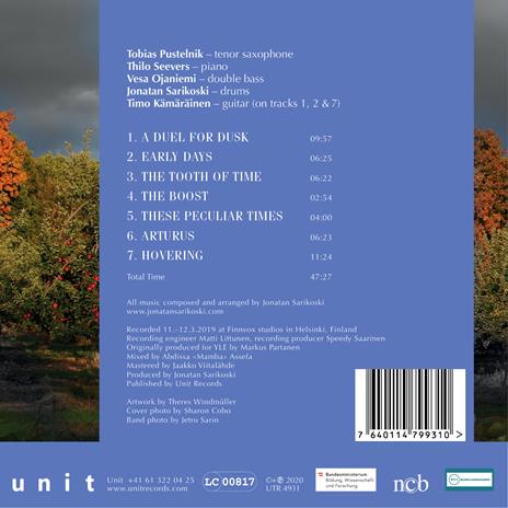 The Time Is Ripe - CD Audio di Jonatan Sarikoski - 2