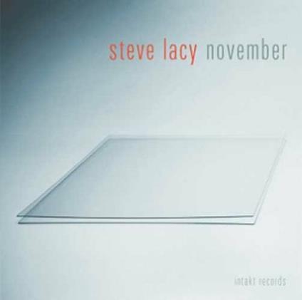 November - CD Audio di Steve Lacy