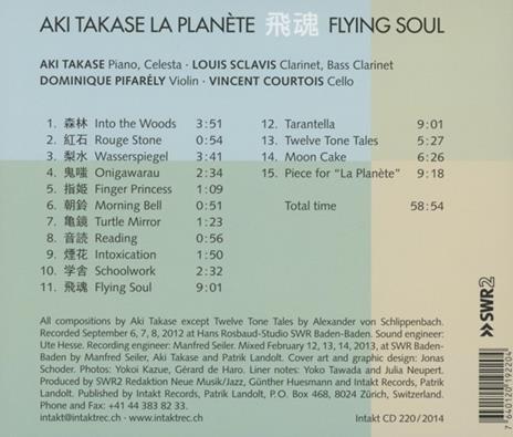 Flying Soul - CD Audio di Aki Takase - 2