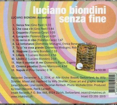 Senza fine - CD Audio di Luciano Biondini - 2