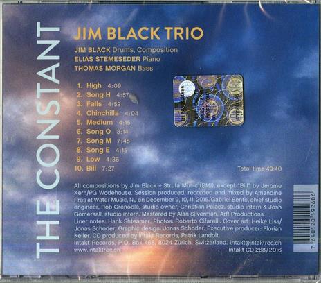Constant - CD Audio di Jim Black - 2