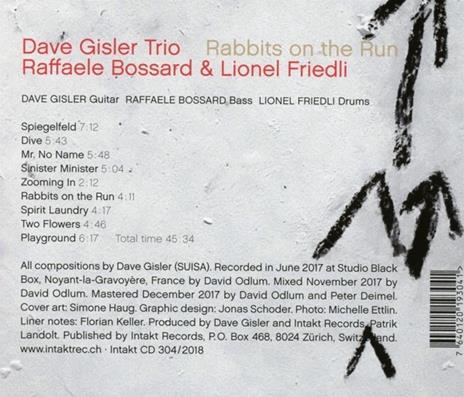 Rabbits on the Run - CD Audio di Dave Gisler - 2