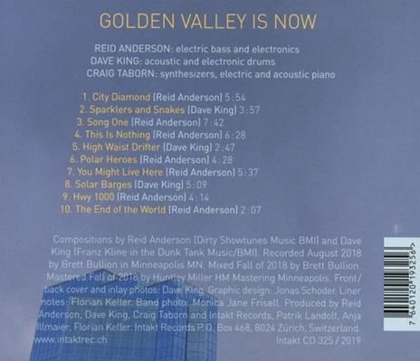 Golden Valley Is Now - CD Audio di Reid Anderson - 2