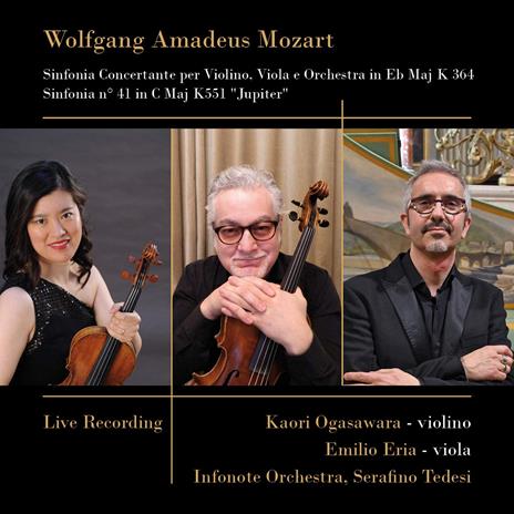 Sinfonia Concertante - Sinfonia n.41 - CD Audio di Wolfgang Amadeus Mozart