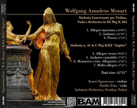 Sinfonia Concertante - Sinfonia n.41 - CD Audio di Wolfgang Amadeus Mozart - 2