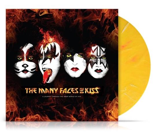 The Many Faces of Kiss (Colured Vinyl) - Vinile LP di Kiss