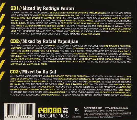 Pacha Brazil 10th Anniversary - CD Audio - 2