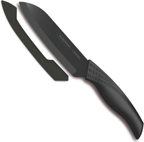 accurato coltello santoku in ceramica lama cm 15