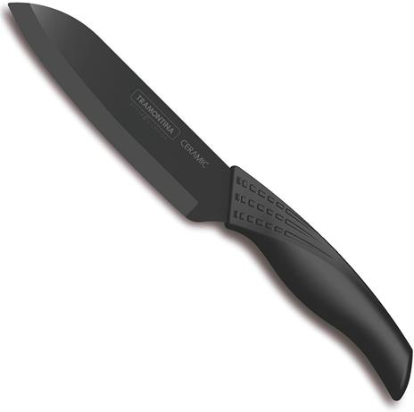 accurato coltello santoku in ceramica lama cm 15 - 2