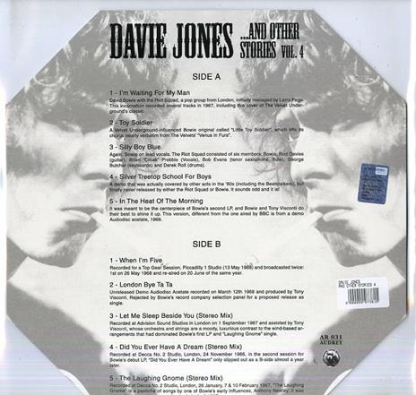 And Other Stories 4 - Vinile LP di Davie Jones - 2