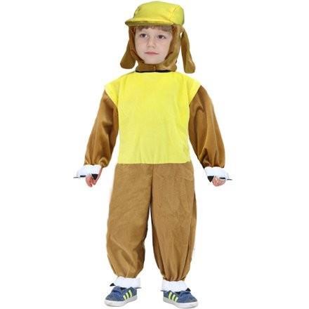 costume cane bulldozer 4-5 anni