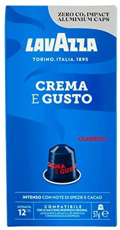 Lavazza Crema E Gusto Classico Compatibile Con Nespresso Original 10 Capsule 57 - 2