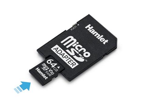 Hamlet XSD064-U3V30 memoria flash 64 GB MicroSD Classe 10 - 6